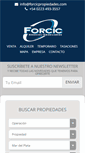 Mobile Screenshot of forcicpropiedades.com